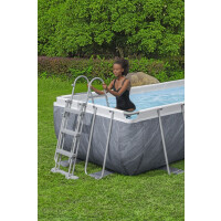 Bestway Bazén Steel Pro Max Marble 404 x 201 x 100 cm s příslušenstvím