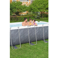 Bestway Bazén Steel Pro Max Marble 412 x 201 x 122 cm s příslušenstvím