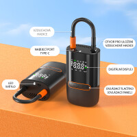 Road Star AKU přenosný kompresor Pump2Go CZK-EB13A