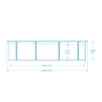 Bestway Bazén Hydrium 3,6 x 1,2 m set včetně příslušenství