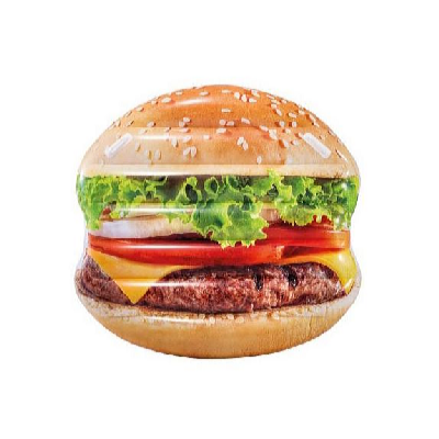 Intex Nafukovací ostrov hamburger 145 x 142 cm