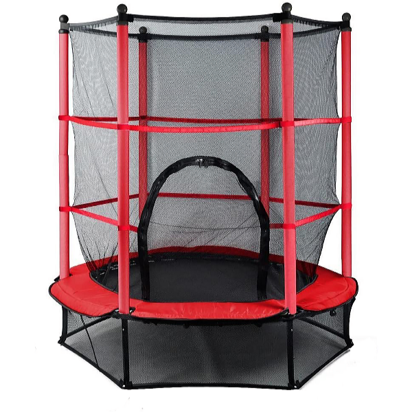 Fitness King Trampolína DELUXE MINI 140 cm + ochranná síť